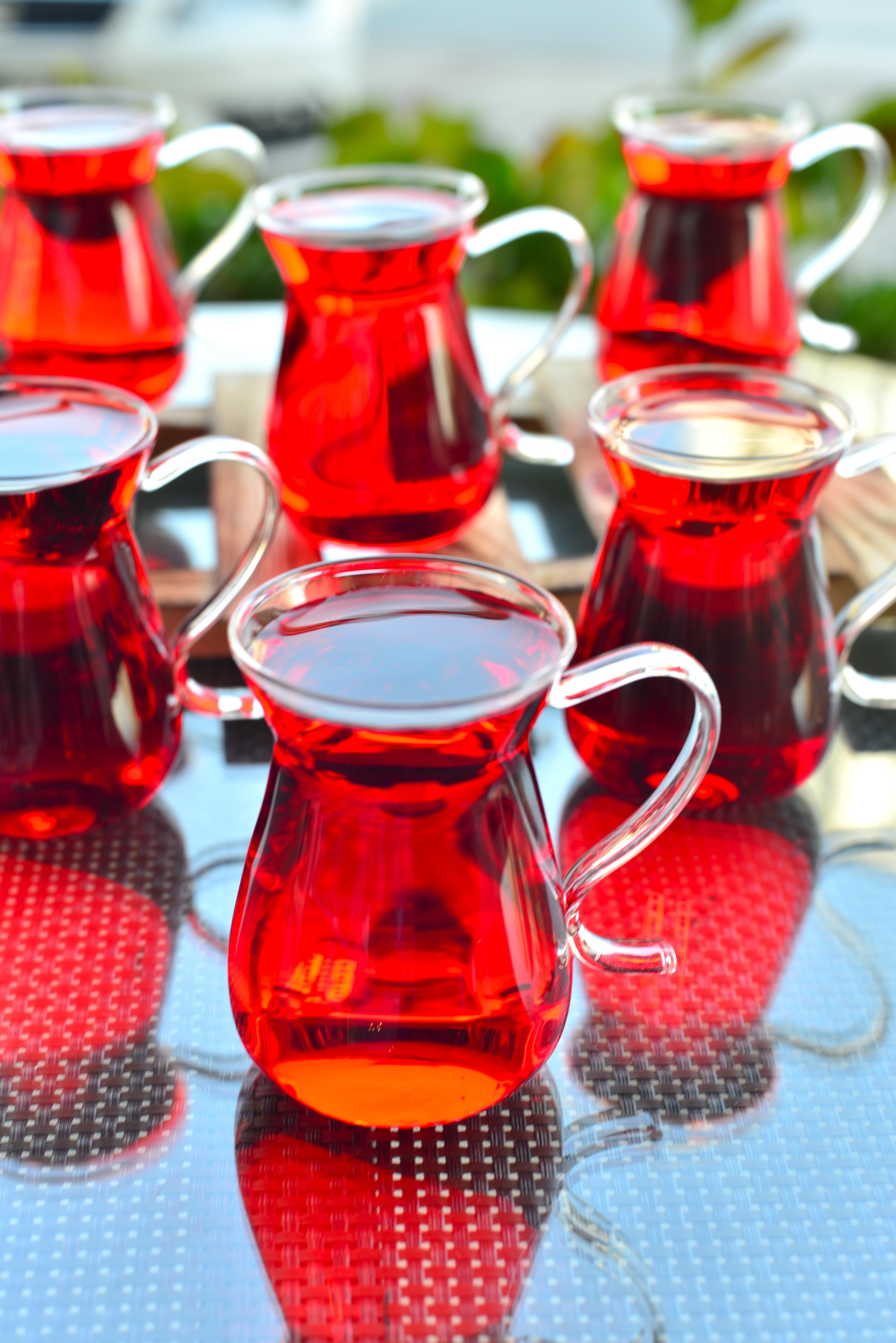 Dem Borosilikat Cam Çay Bardak 6 Lı