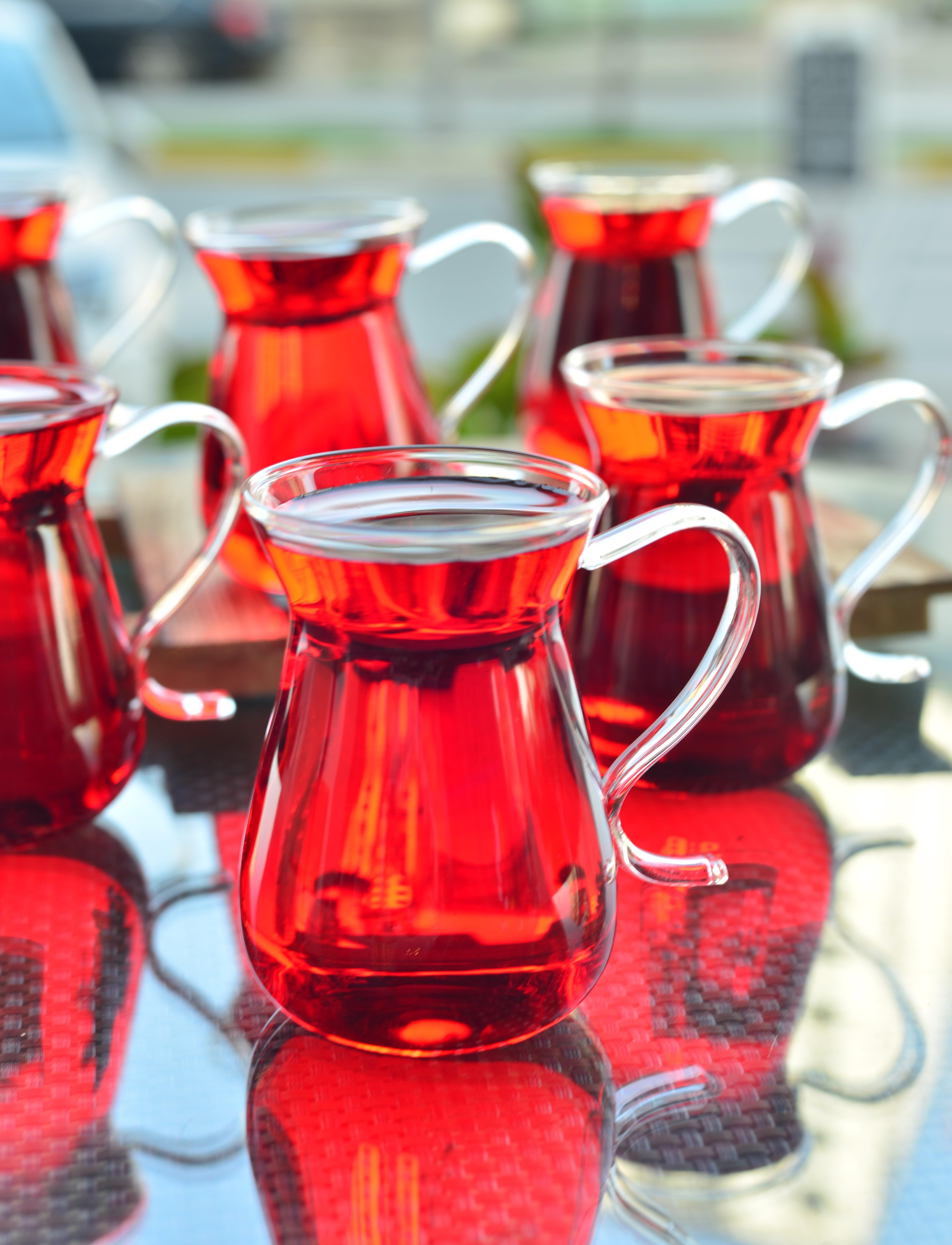 Dem Borosilikat Cam Çay Bardak 6 Lı