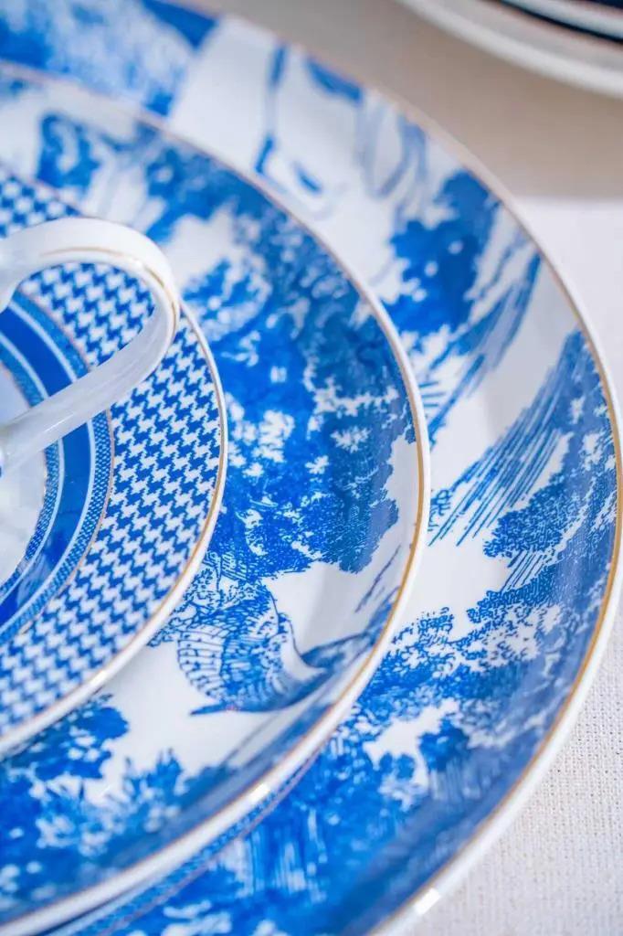 Destinee Porselen 6 Kişilik 19 Parça Pasta Seti