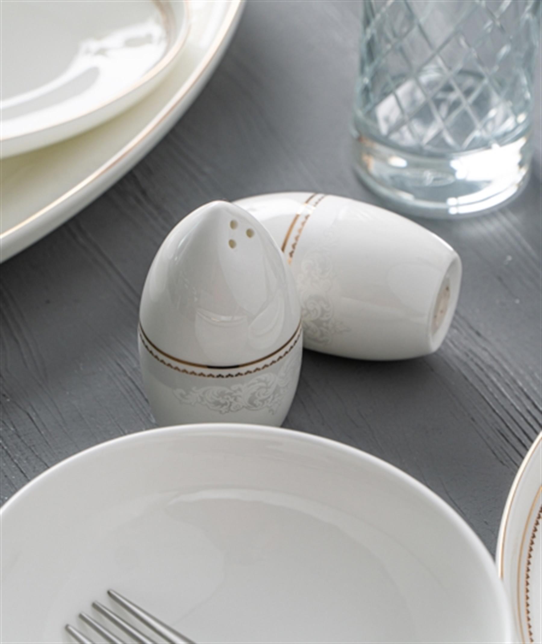 Dinara 57 Parça Porselen 12 Kişilik Yemek Takımı