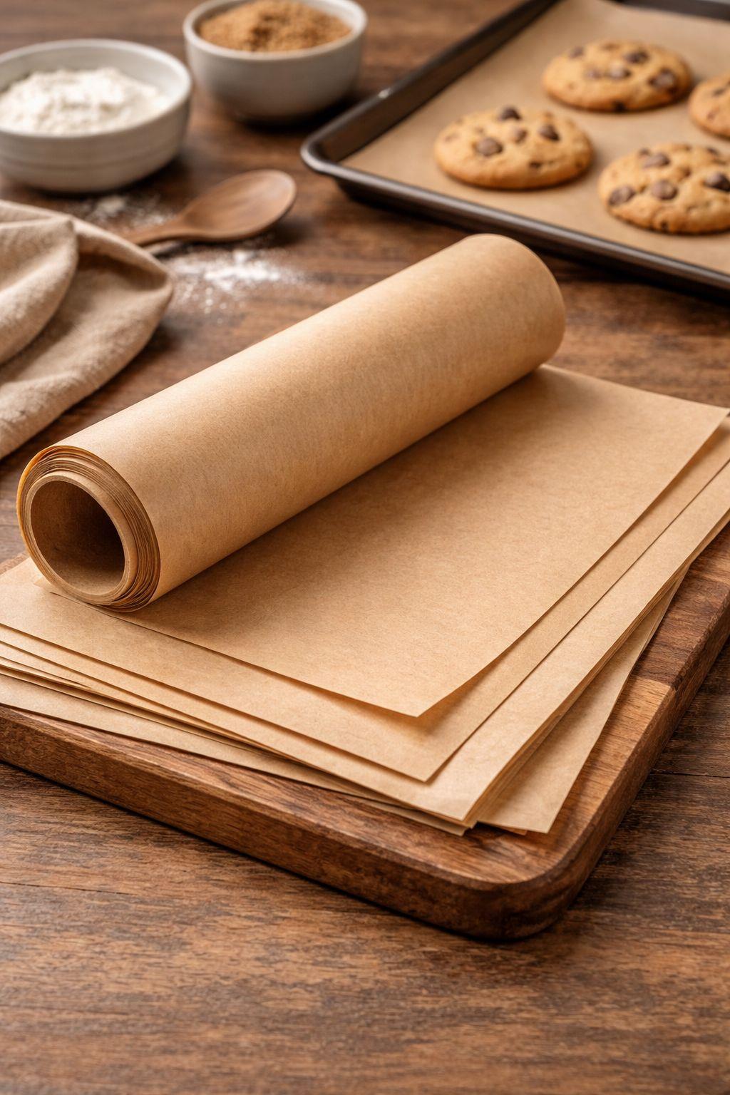 Doğal Pişirme Kağıdı 25 Mt / 50 Yaprak