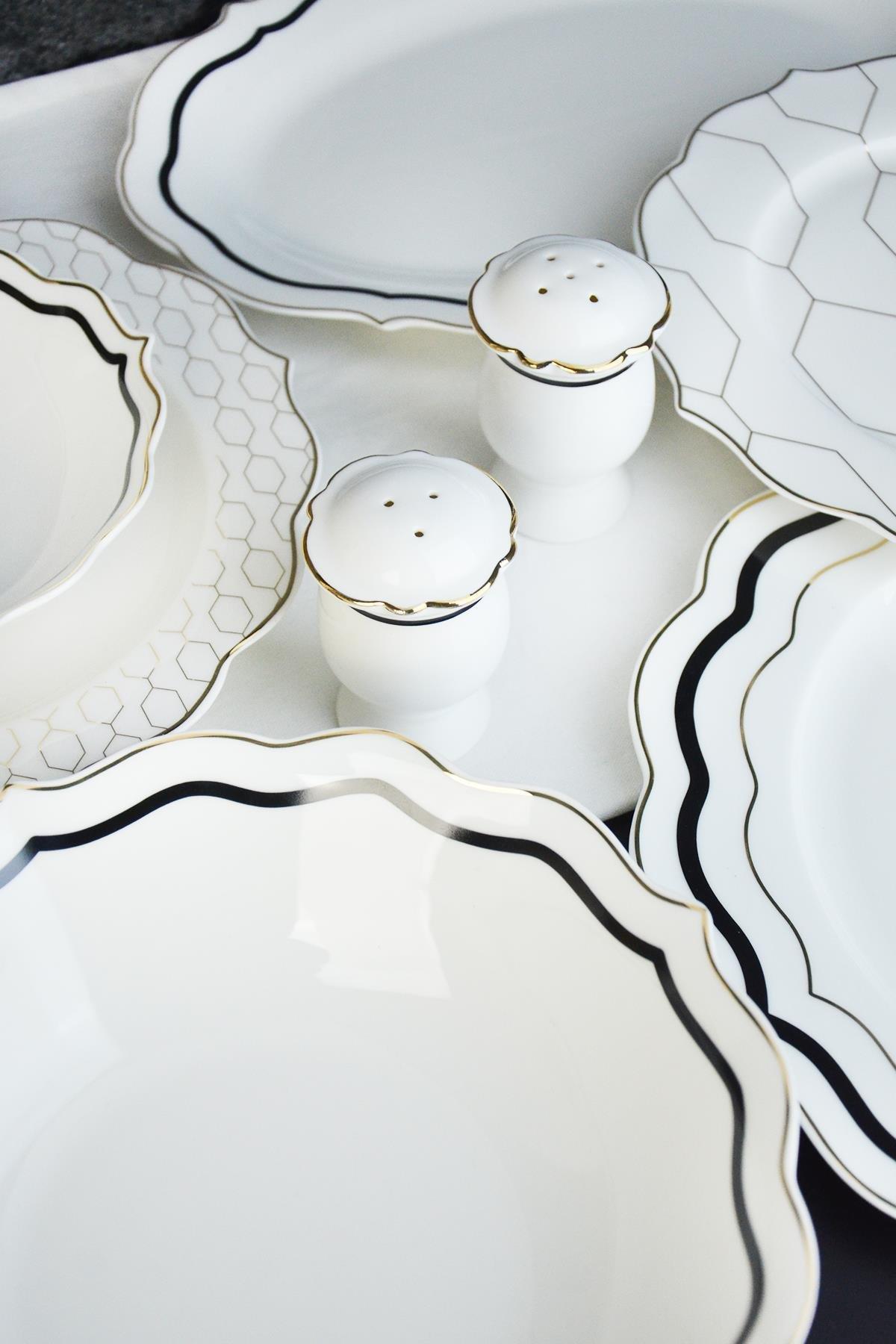 Flora Geo 6 Kişilik 29 Parça Yemek Takımı