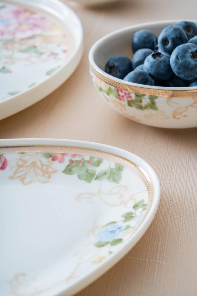 Freya 6 Kişilik 23 Parça Porselen Kahvaltı Takımı