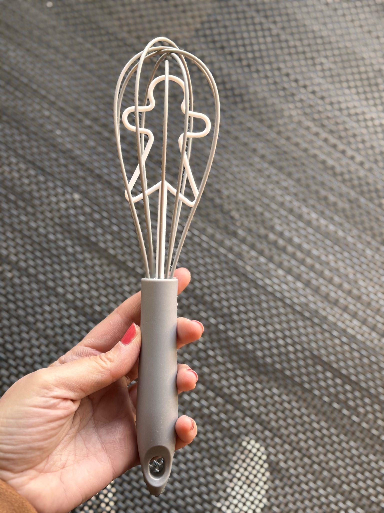 Gri Human Silikon Çırpıcı - 26 cm / 1 Adet