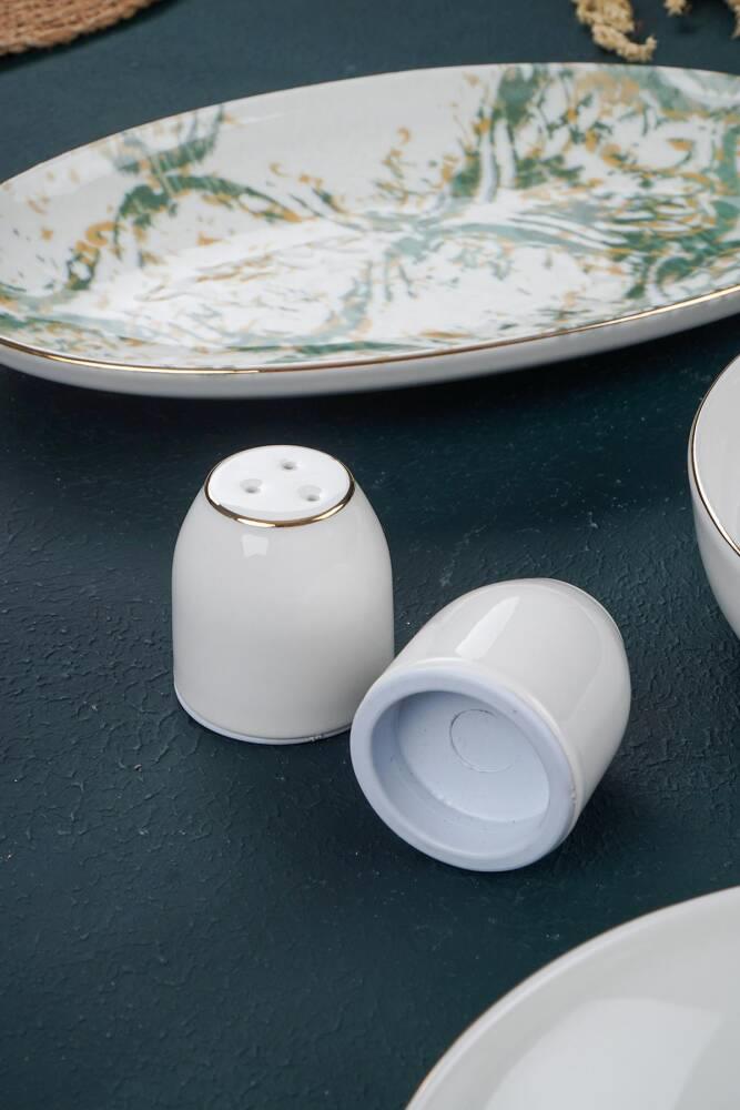 Henri 12 Kişilik 46 Parça Porselen Yemek Takımı