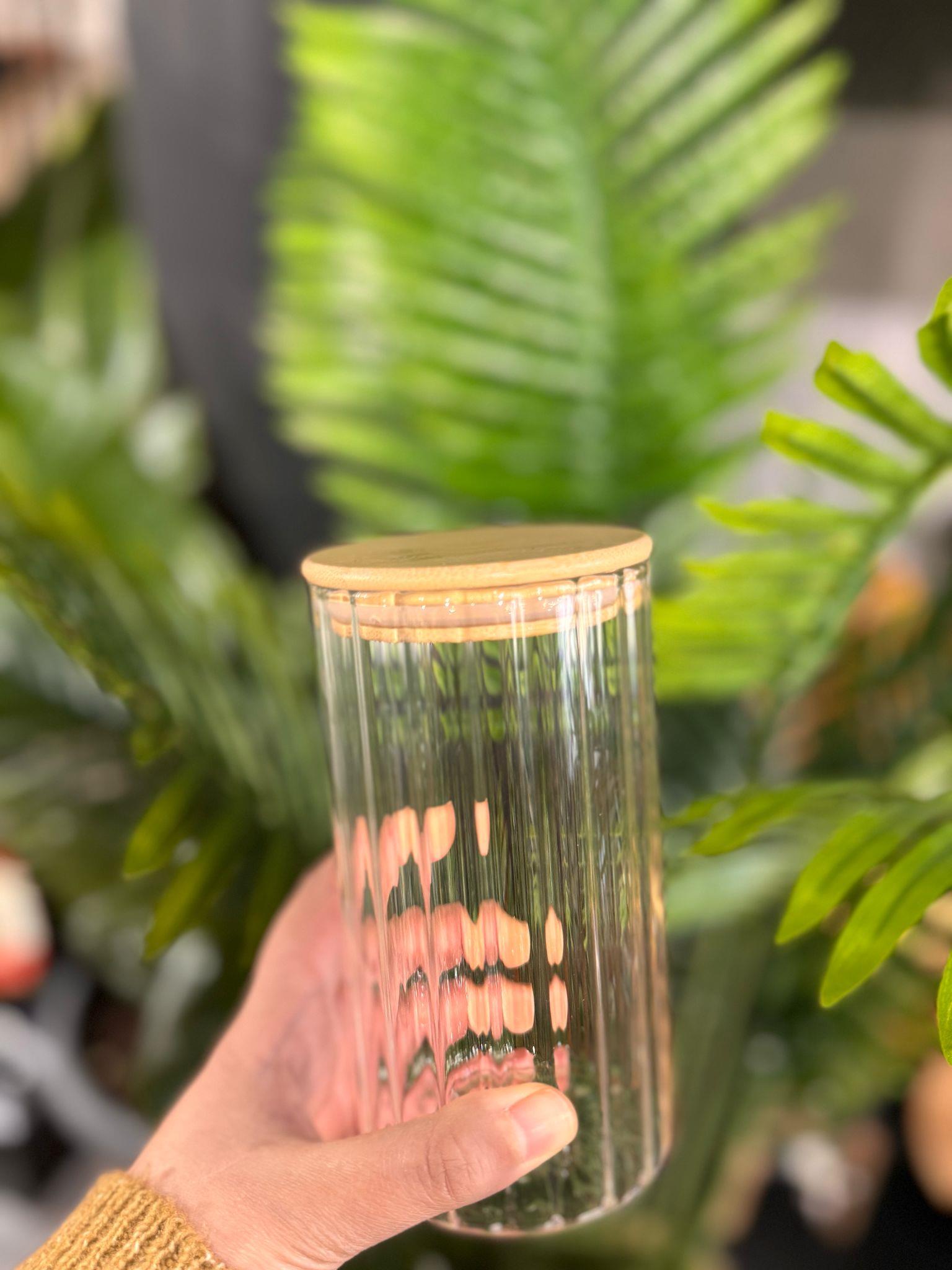 Jack Bambu Kapaklı Cam Kavanoz - 600 ml