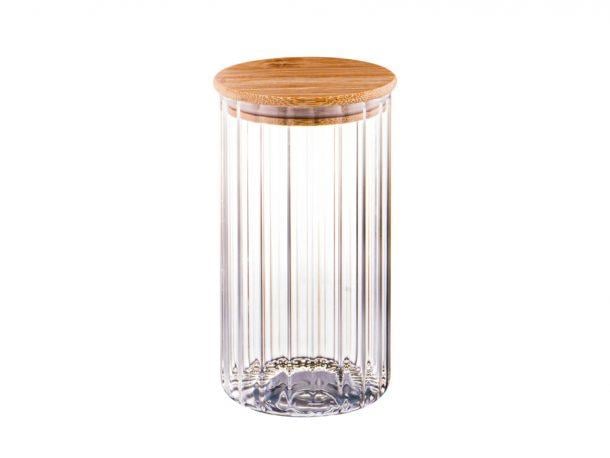 Jack Bambu Kapaklı Cam Kavanoz - 900 ml