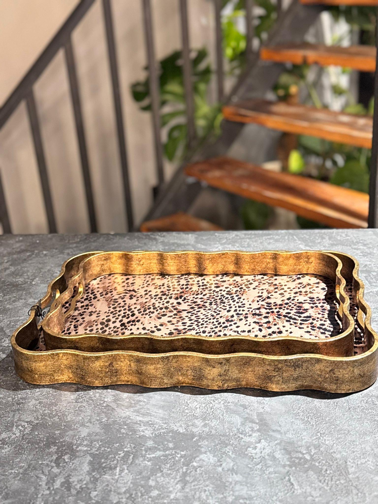 Leni 2 li Cam Tepsi Seti