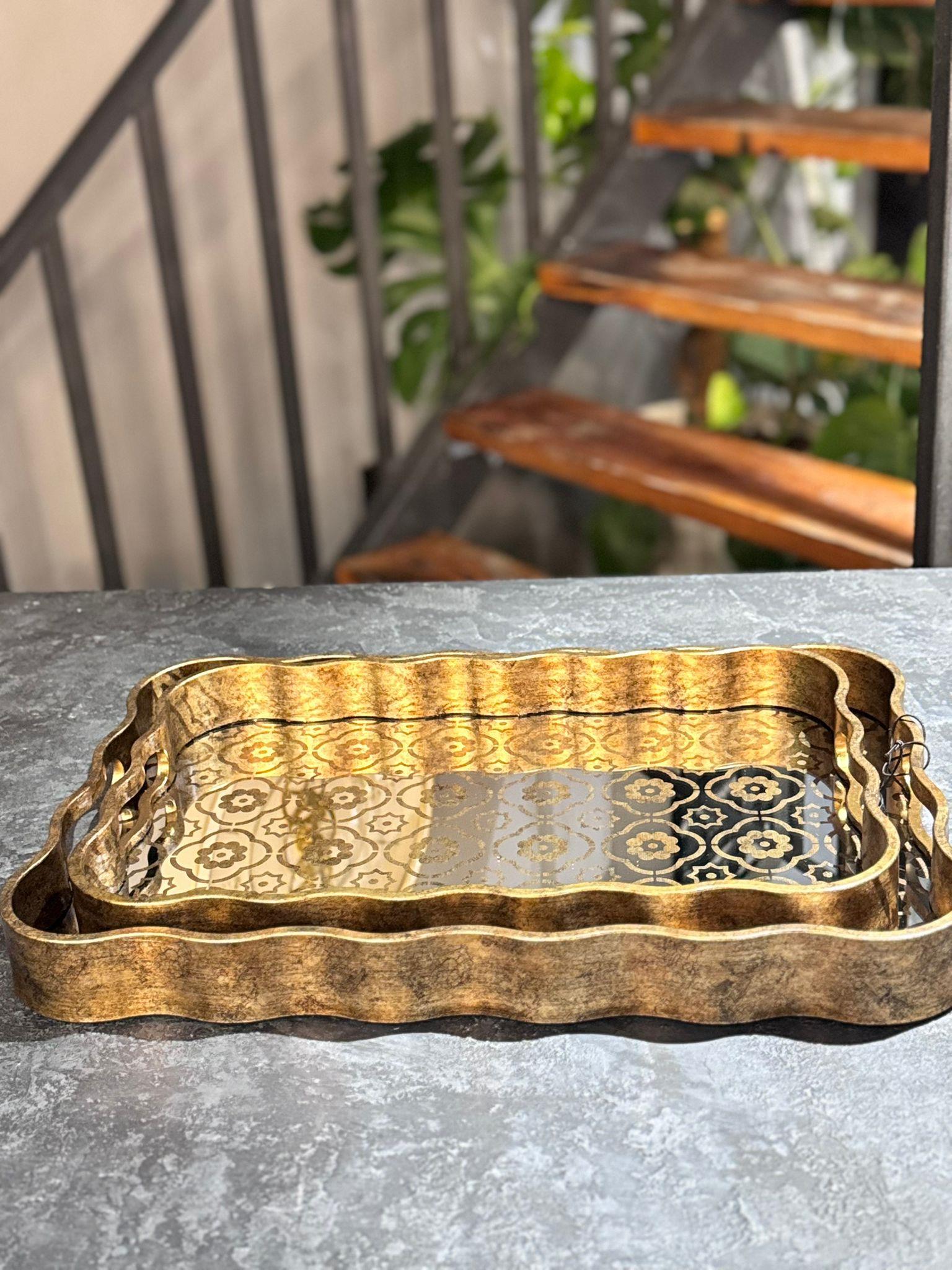 Lior 2 li Cam Tepsi Seti