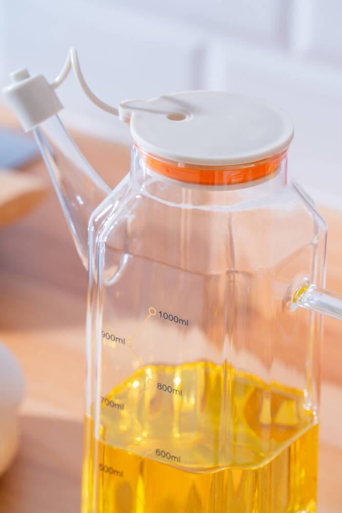 Lume Cam Yağdanlık - 1000 ml / Beyaz