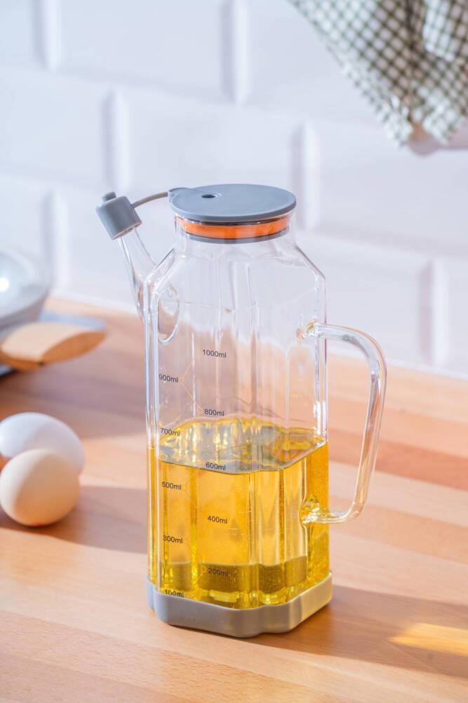 Lume Cam Yağdanlık - 1000 ml / Gri