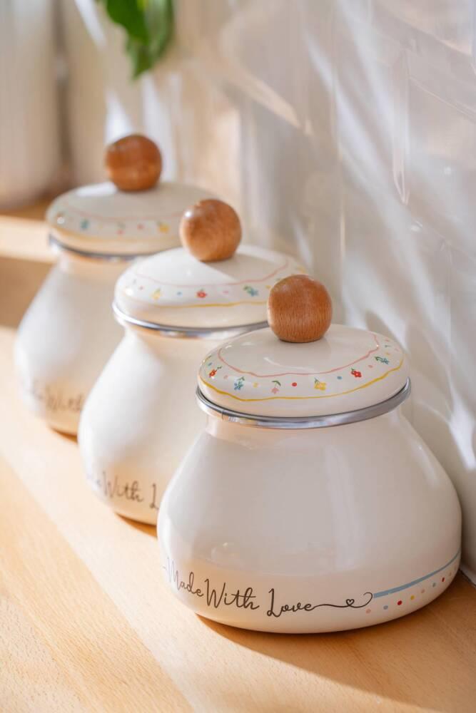 Made With Love 3 Lü Kavanoz Seti - 1 lt