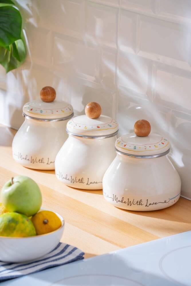 Made With Love 3 Lü Kavanoz Seti - 1 lt