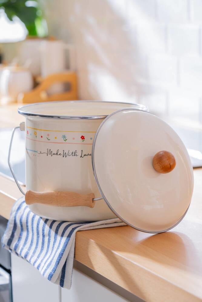 Made With Love Emaye Bakraç - 16 cm