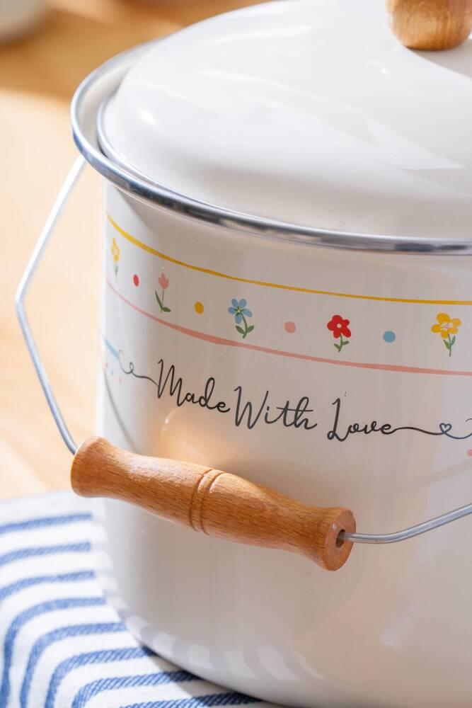 Made With Love Emaye Bakraç - 20 cm