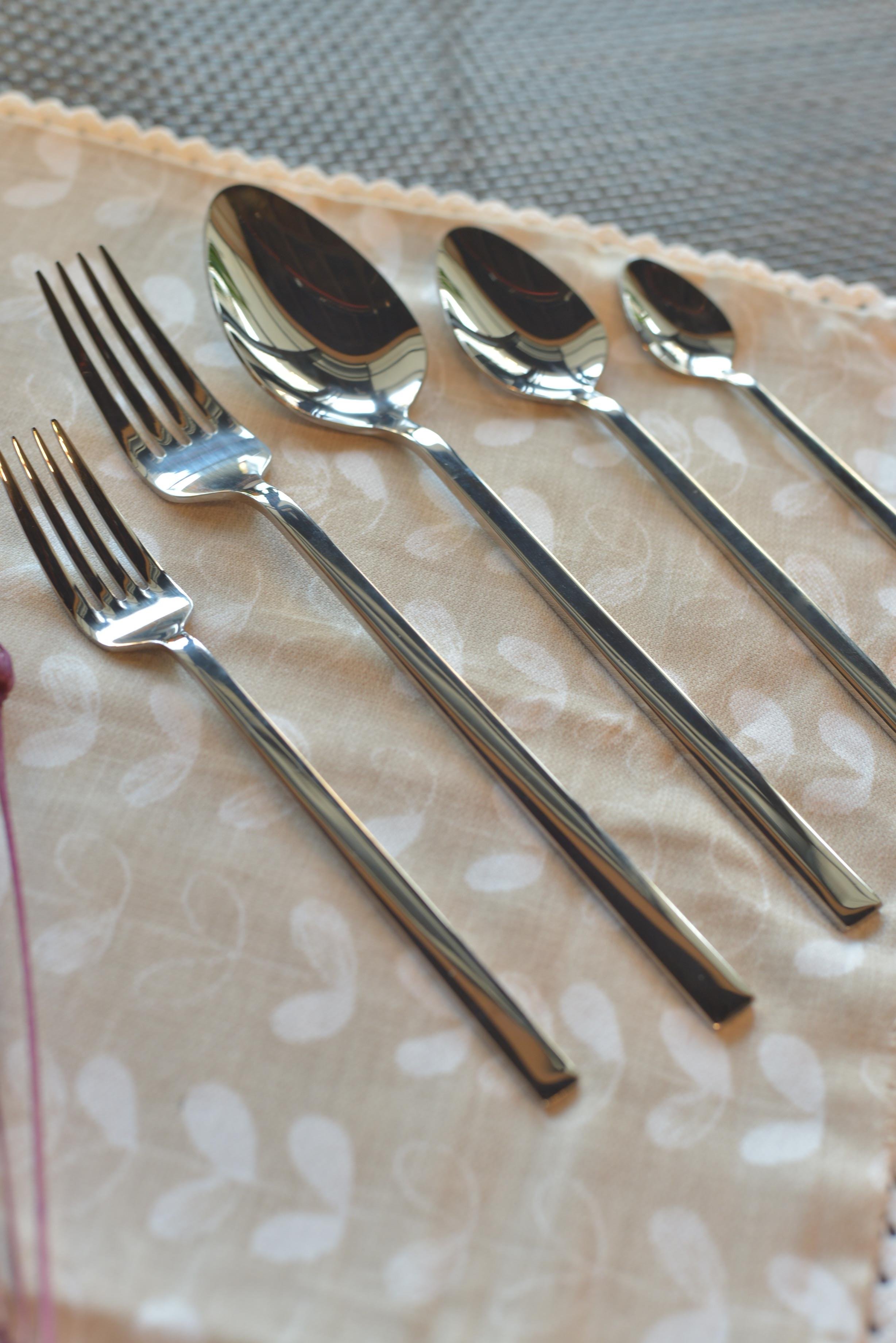 Marmara 60 Parça 12 Kişilik 18/10 Paslanmaz Çelik Çatal Kaşık Takımı