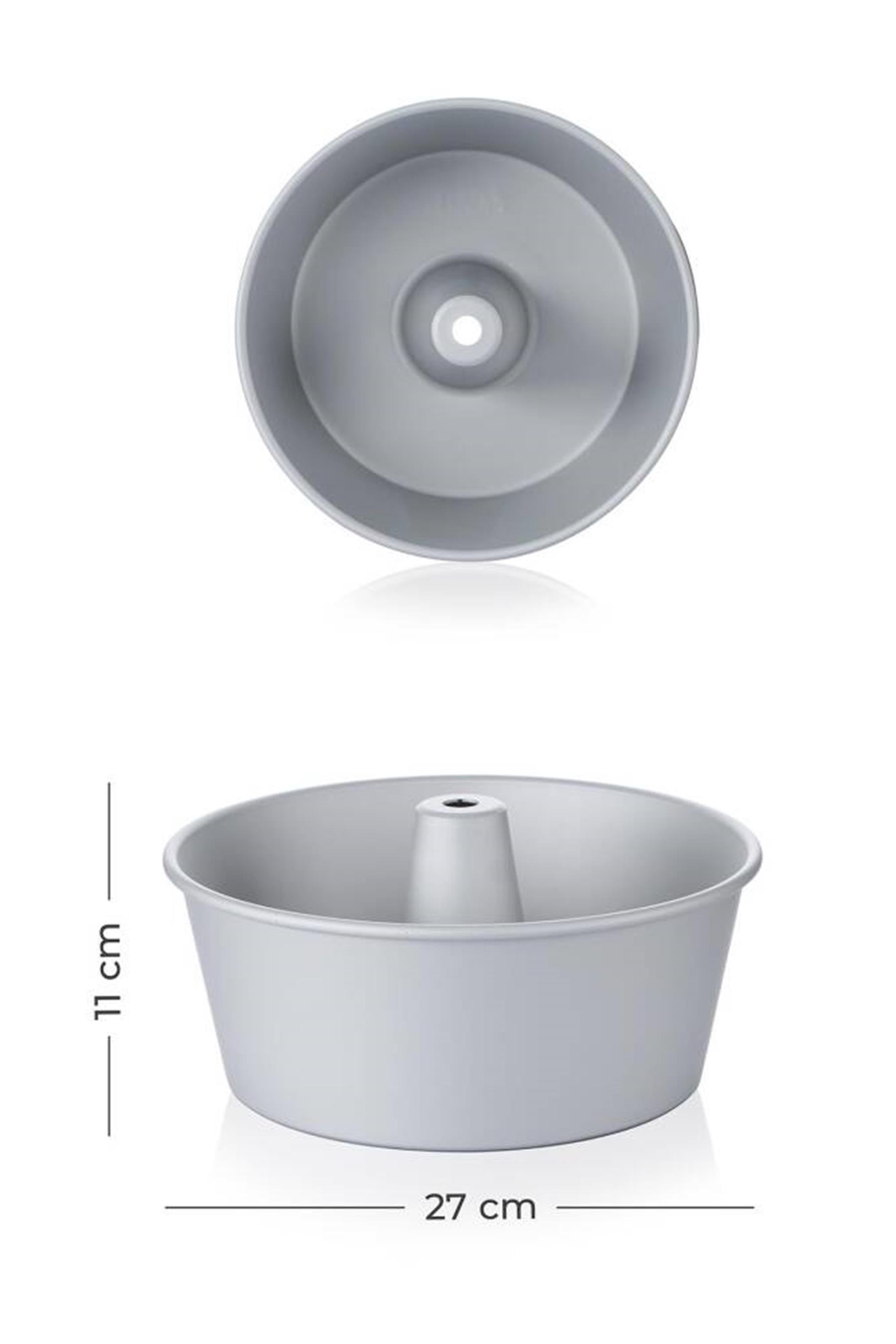 Mate Yuvarlak Alüminyum Kek Kalıbı - 27 cm