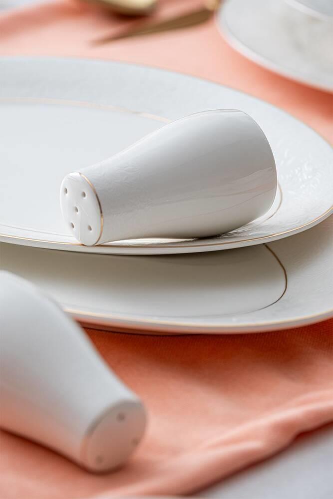 Melinie 60 Parça 12 Kişilik Gold Porselen Yemek Takımı