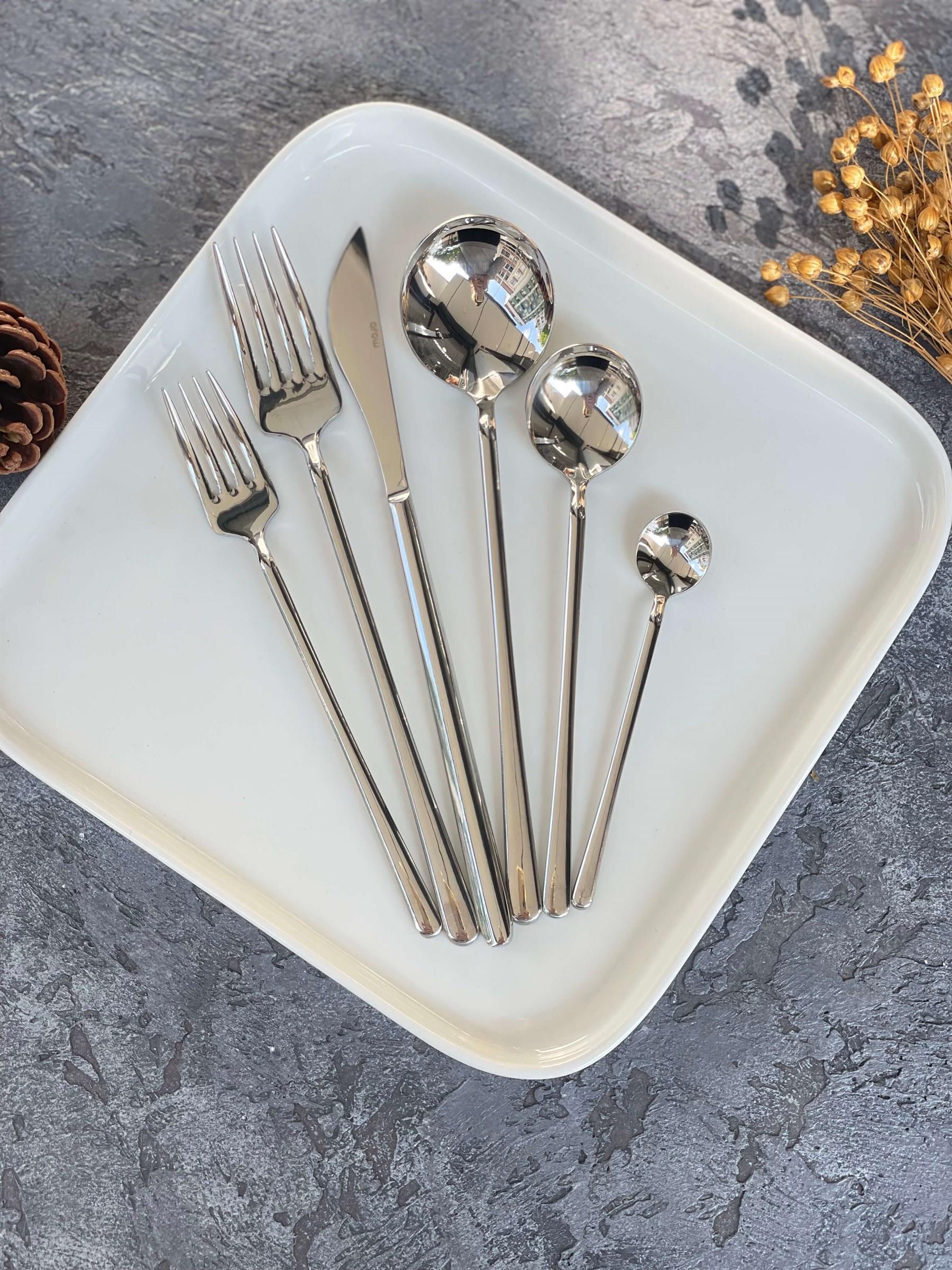 Milano 36 Parça Çelik Çatal Kaşık Takımı