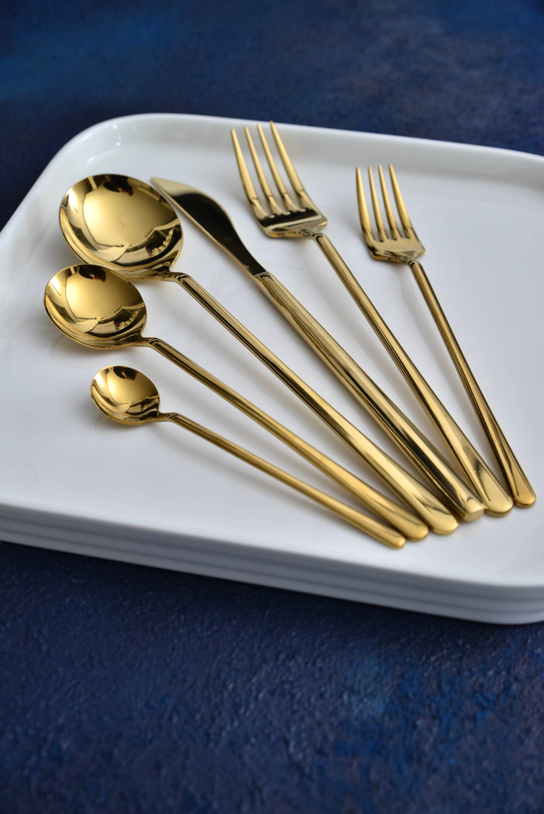 Milano 36 Parça Gold Çatal Kaşık Takımı