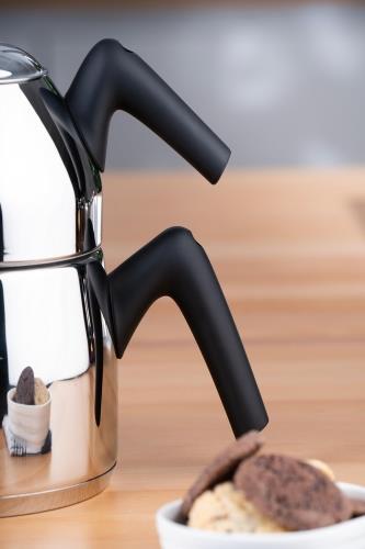 Milano Çelik Çaydanlık - Büyük Boy