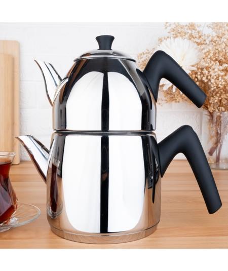 Milano Çelik Çaydanlık - Büyük Boy