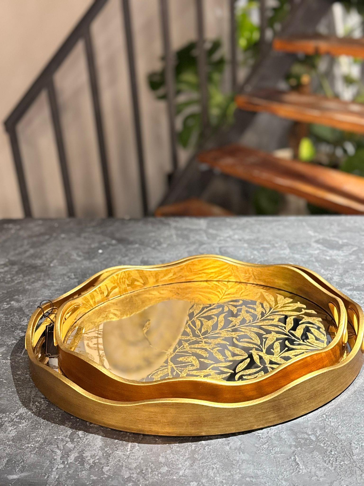 Myra 2 li Cam Tepsi Seti