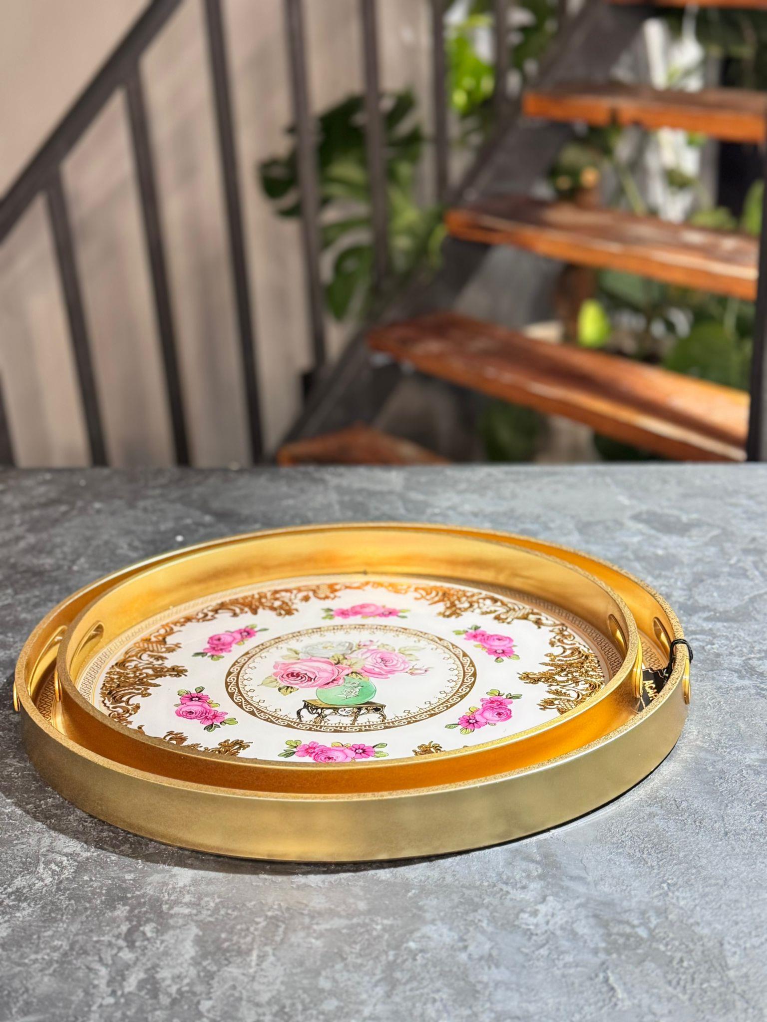 Nica 2 li Cam Tepsi Seti