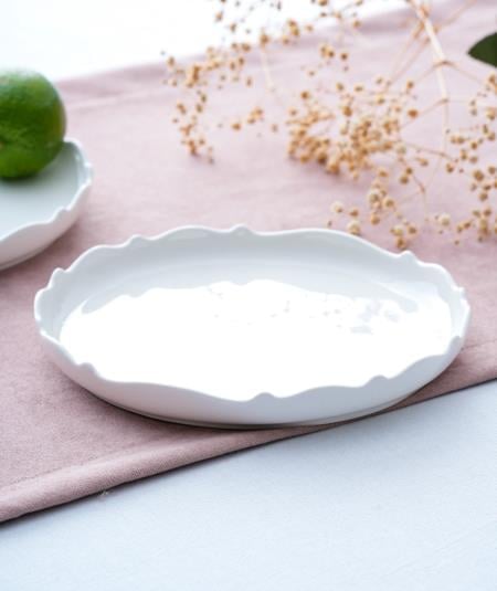 Nirvana Porselen Tatlı Tabak - 18 cm / 1 Adet