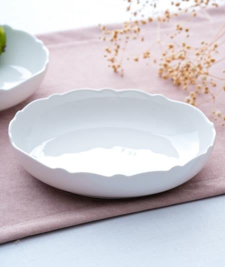 Nirvana Porselen Yemek Tabak - 18 cm / 1 Adet