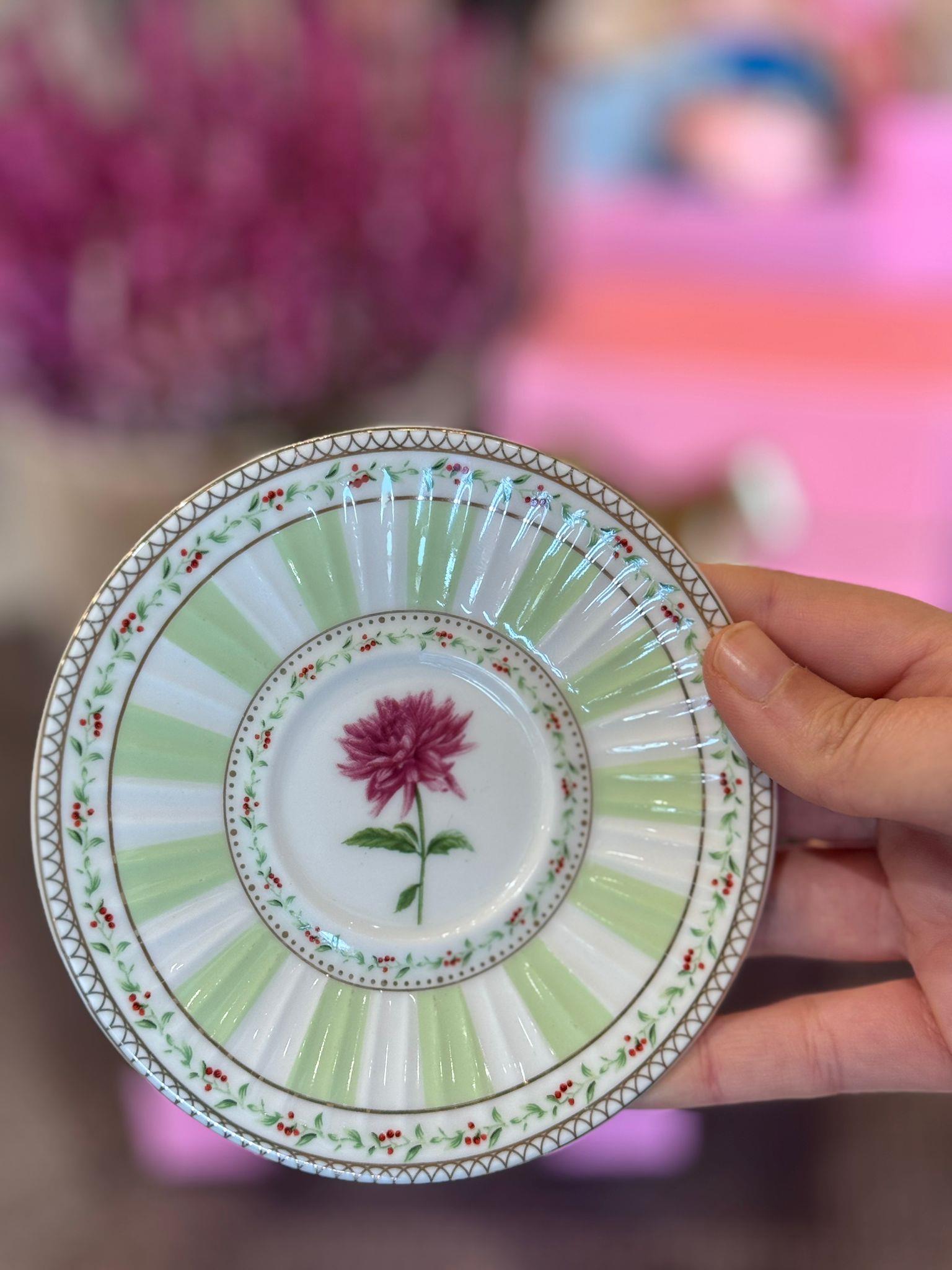 Öğretmenler Günü Özel 2 Kişilik Porselen Kahve Fincanı Takımı - 90 ml