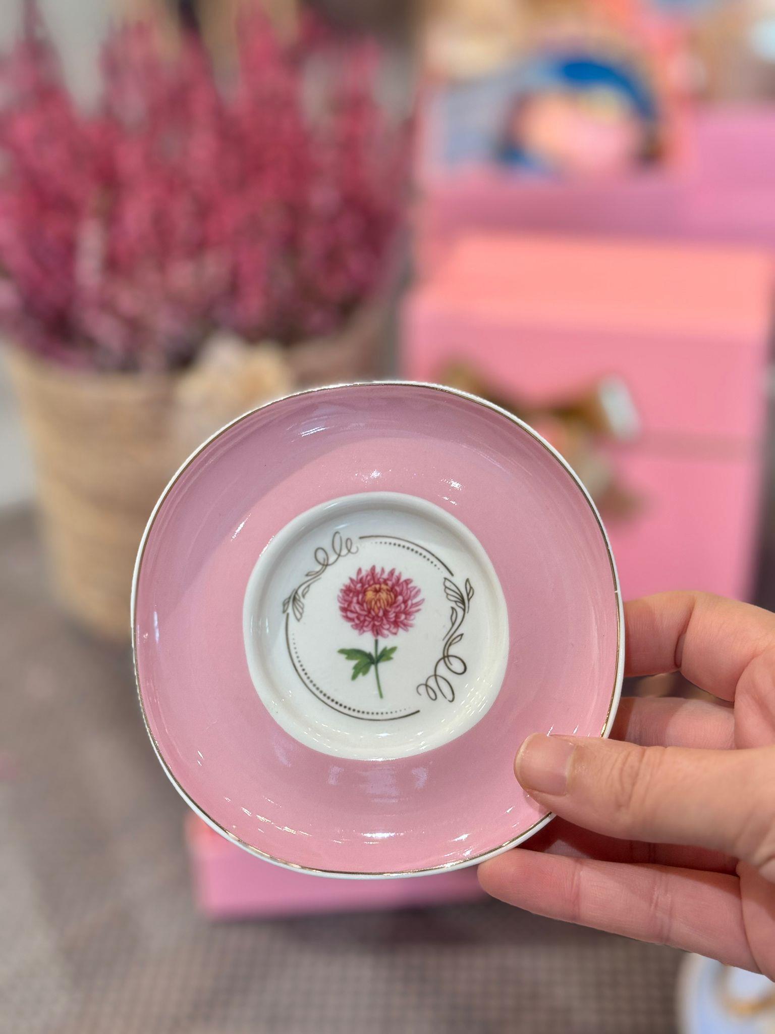 Öğretmenler Günü Özel 2 Kişilik Porselen Kahve Fincanı Takımı - 80 ml