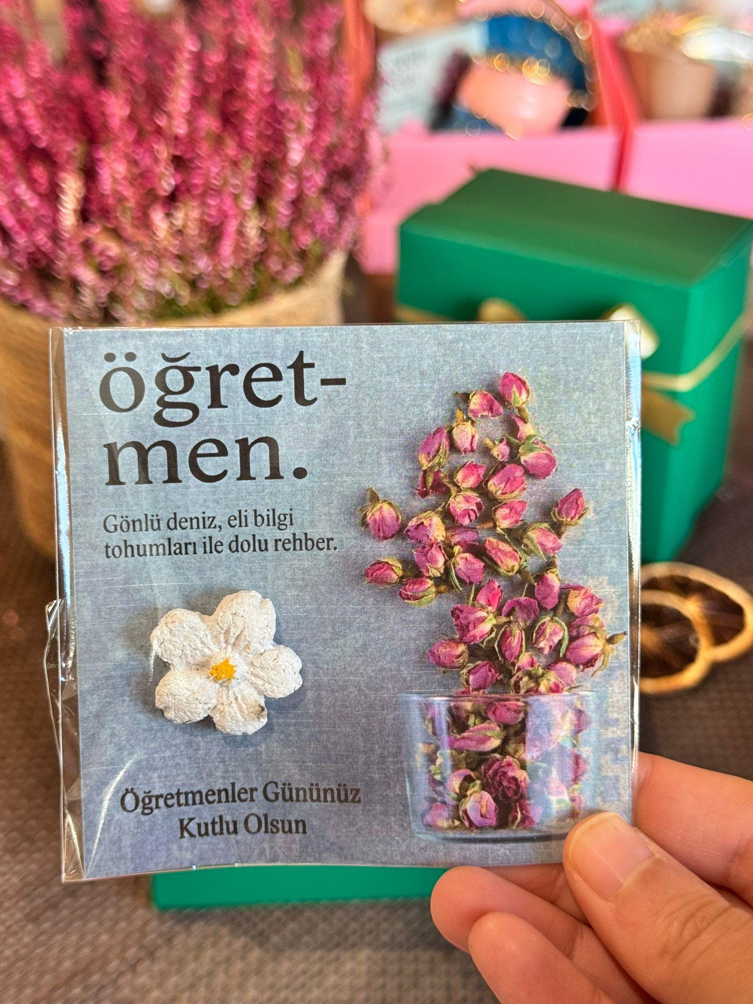 Öğretmenler Günü Özel 2 Kişilik Porselen Kahve Fincanı Takımı - 80 ml