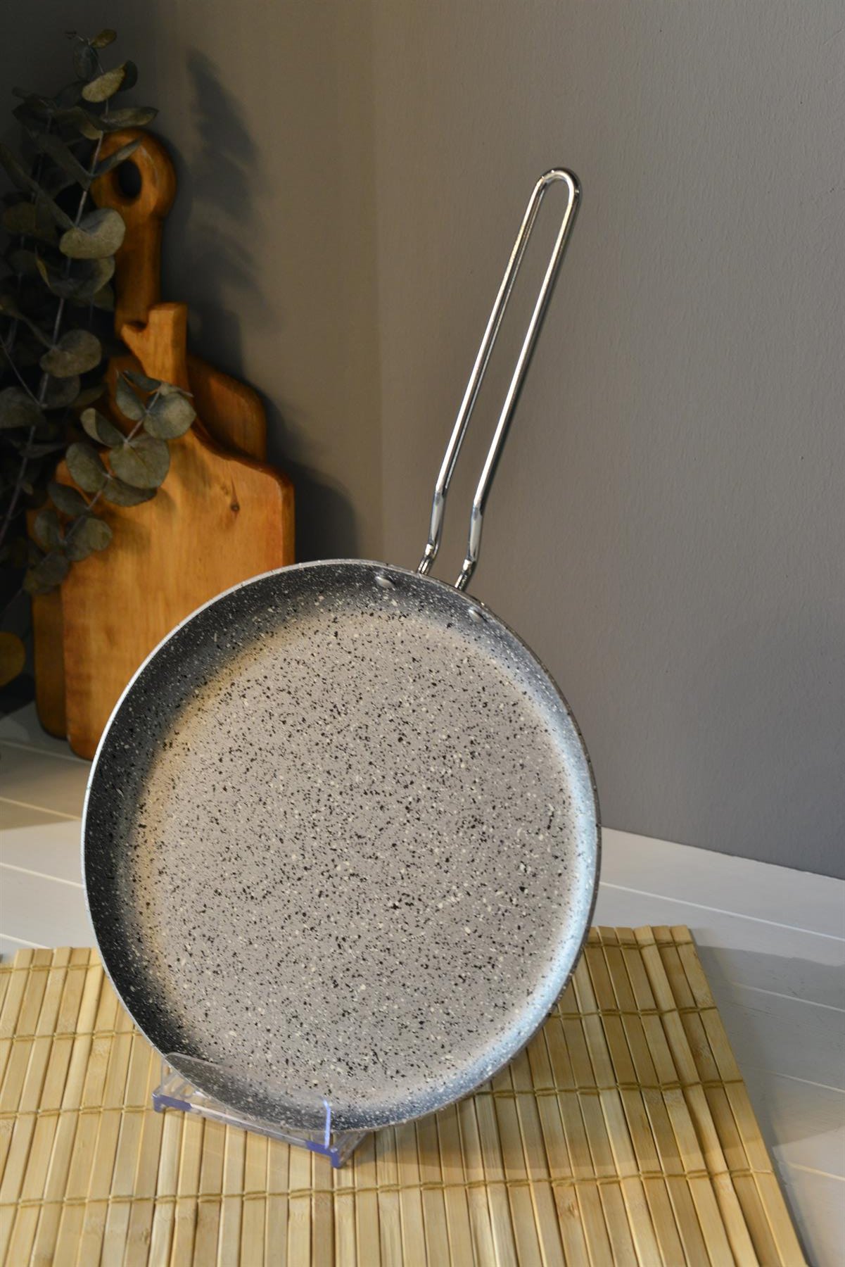 Oms 26 Cm Granit Krep Tava