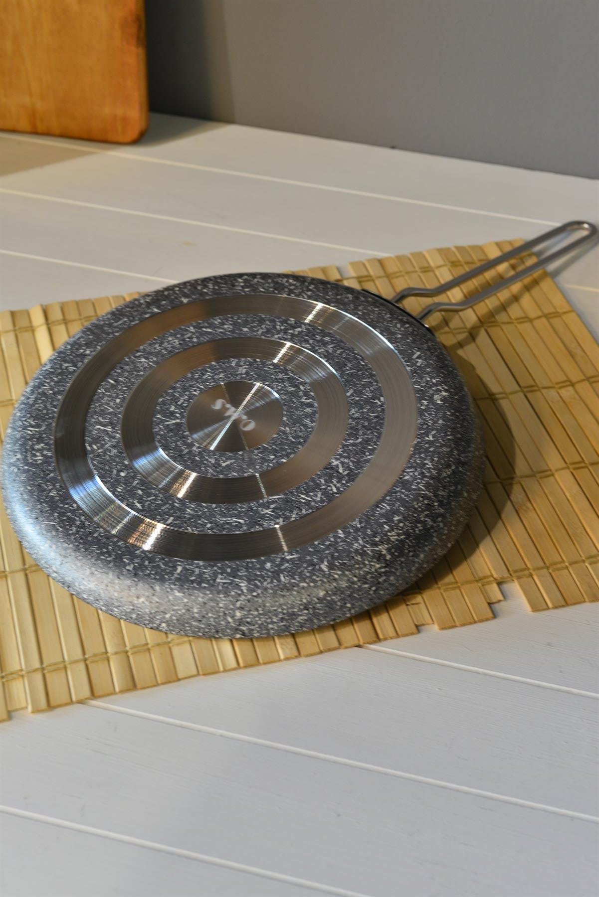 Oms 26 Cm Granit Krep Tava