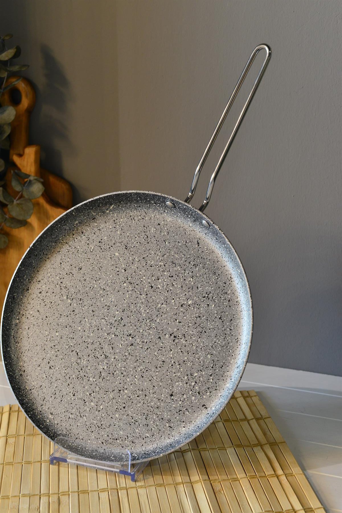 Oms 30 Cm Granit Krep Tava