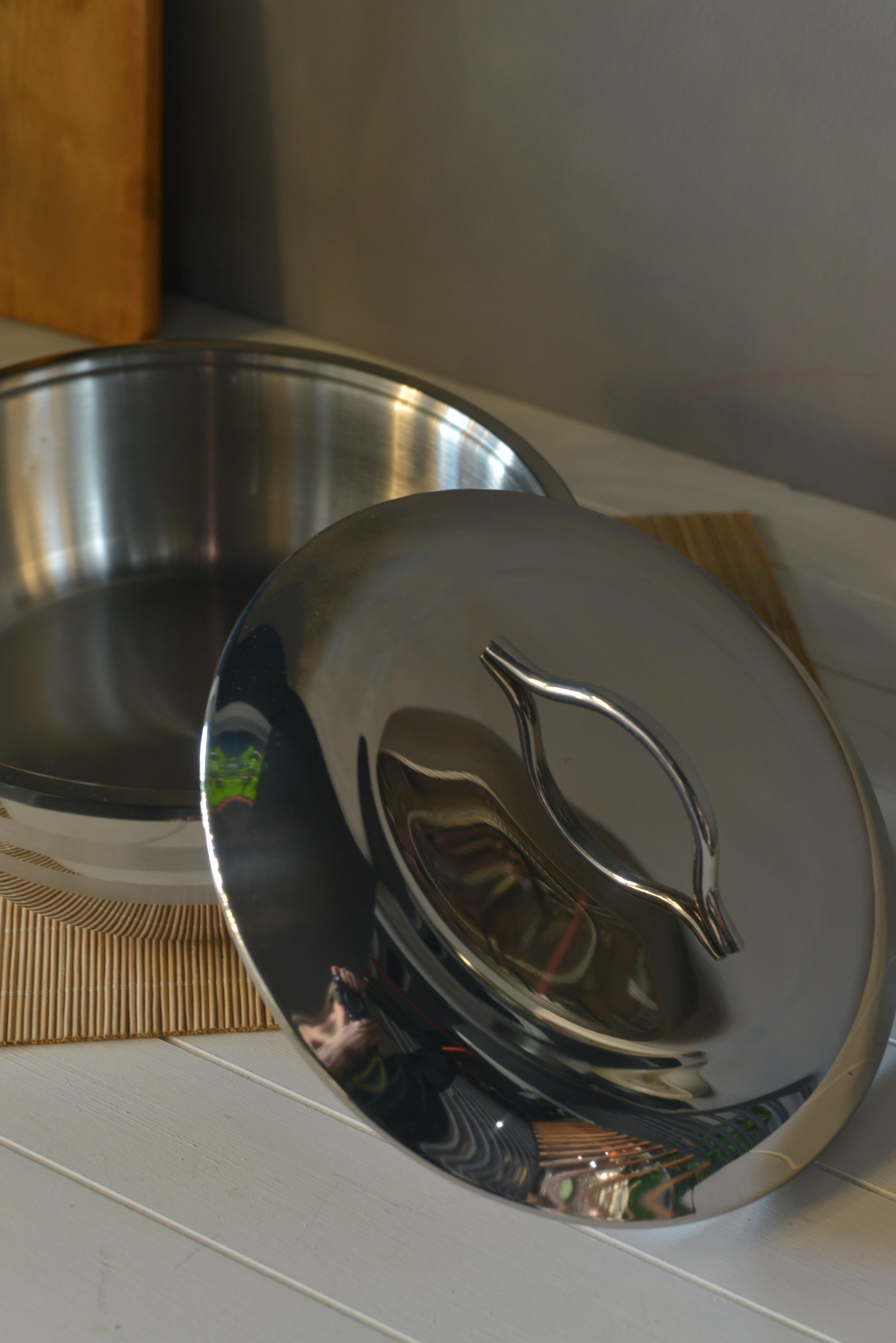 OMS Basık Çelik Tencere - 26 cm