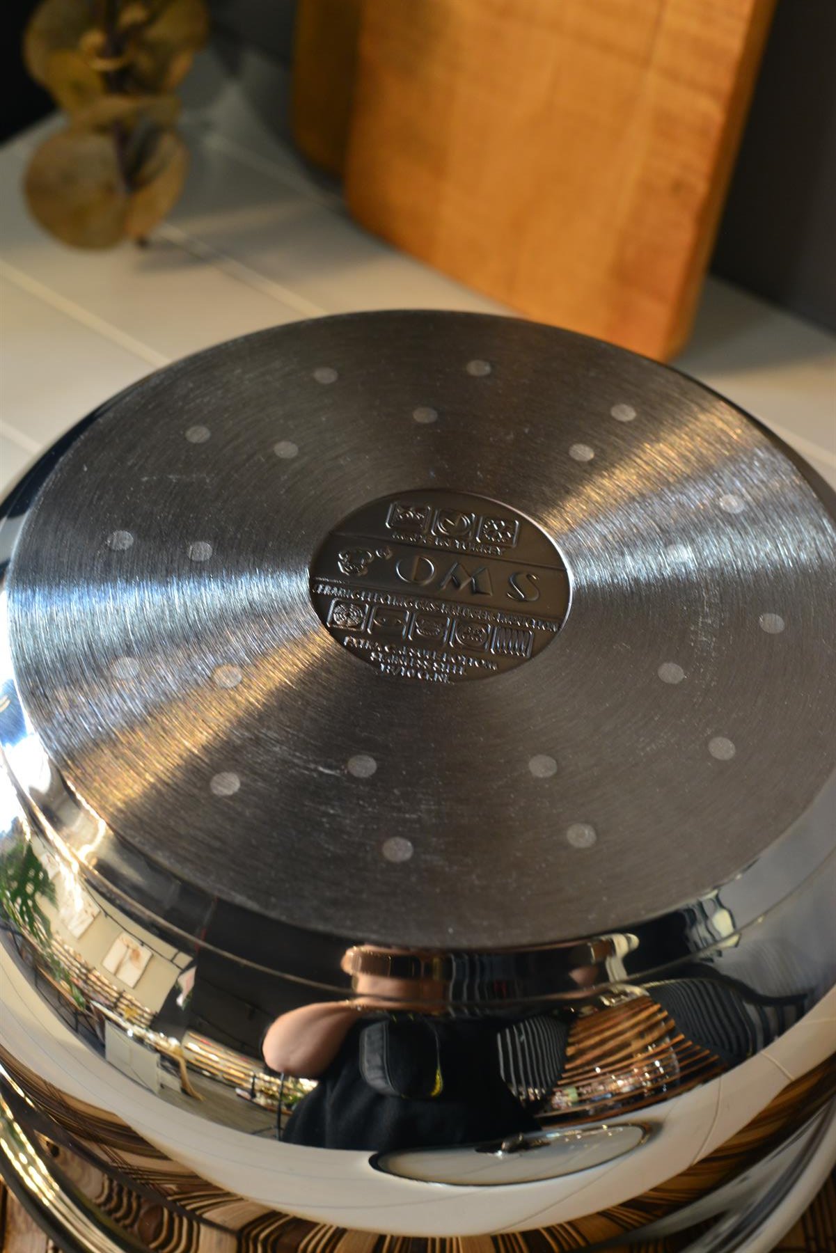 OMS Derin Çelik Tencere - 26 cm