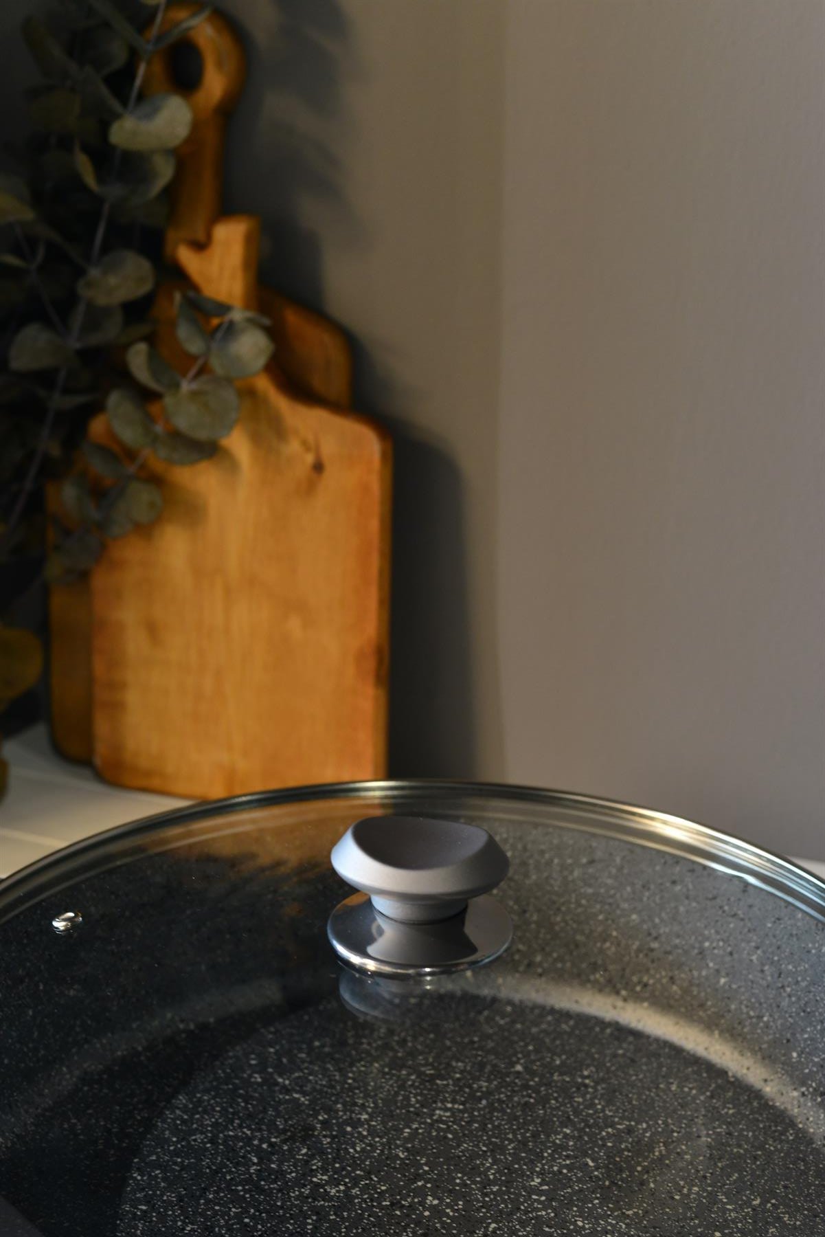 OMS Granit Basık Tencere 34 cm