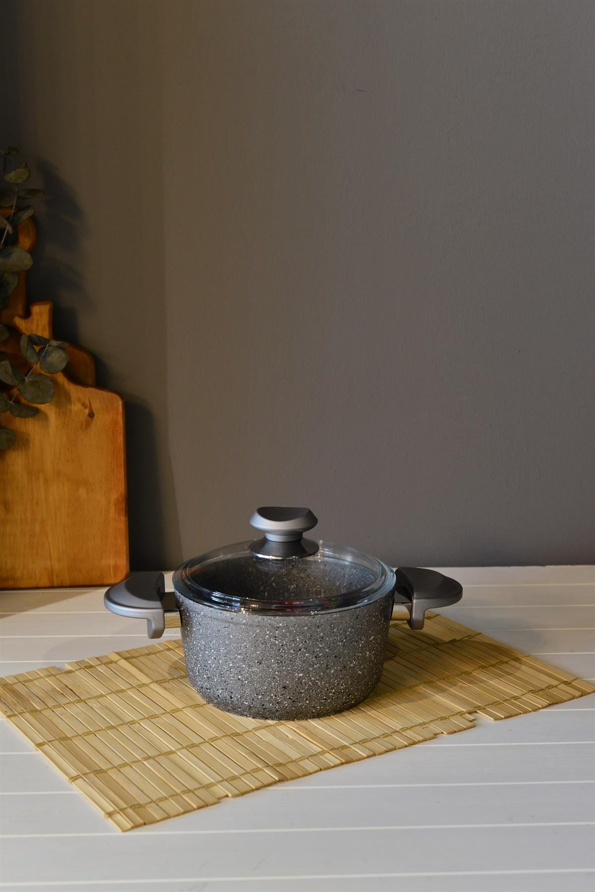 OMS Granit Derin Tencere 18 cm