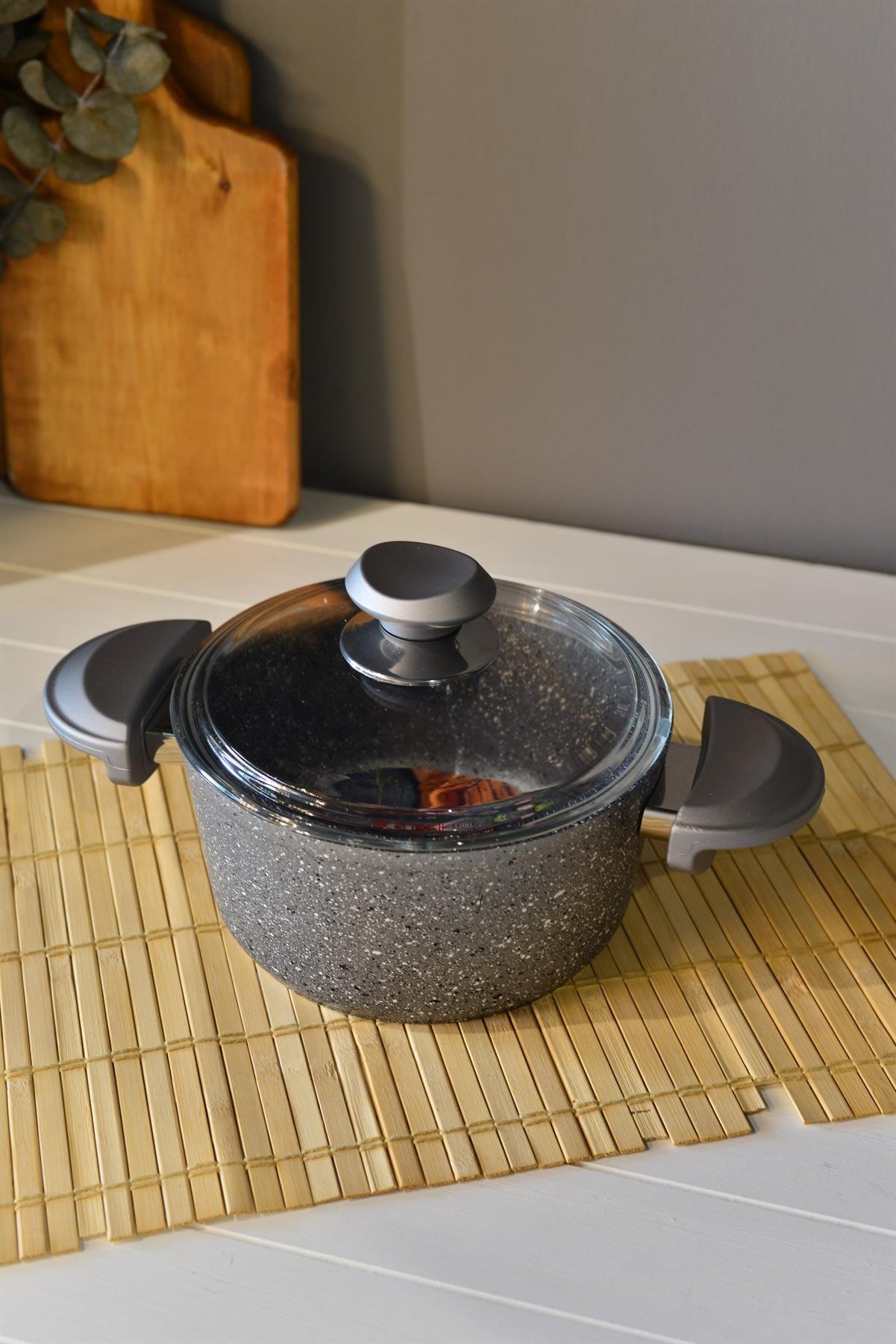 OMS Granit Derin Tencere 18 cm