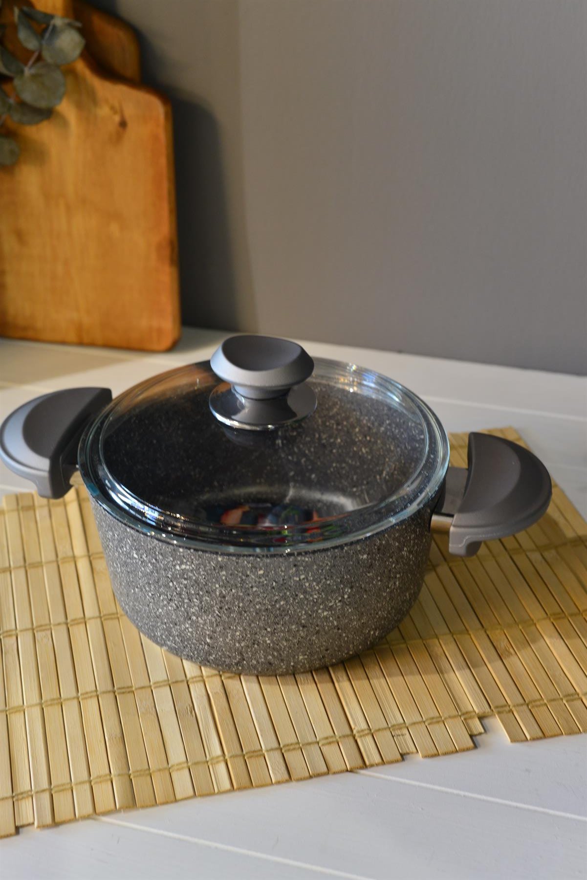 OMS Granit Derin Tencere 20 cm