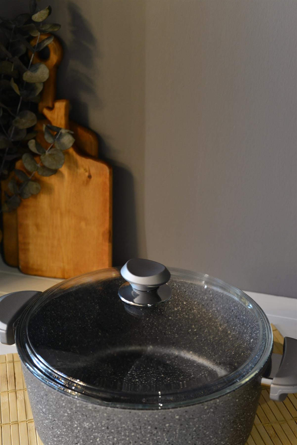 OMS Granit Derin Tencere 28 cm