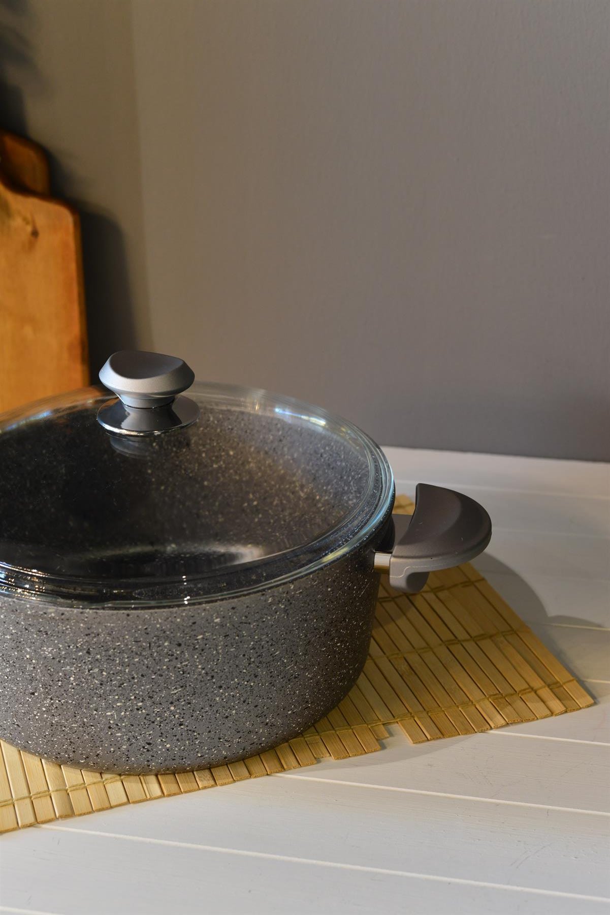 OMS Granit Derin Tencere 28 cm