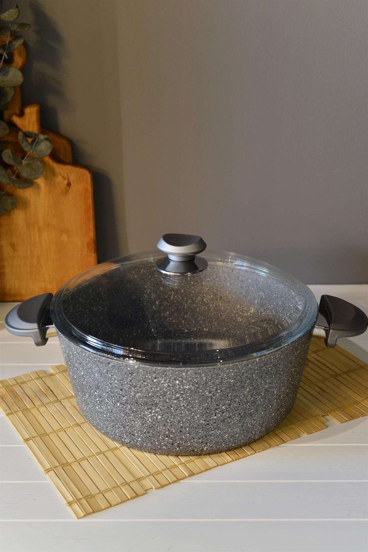 OMS Granit Derin Tencere 32 cm