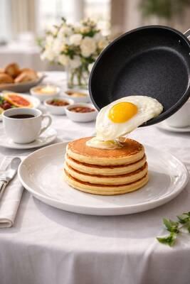 OMS Stone Armor / 10 Yıl Çizilmeme Garantili - 26 cm Saplı Tava