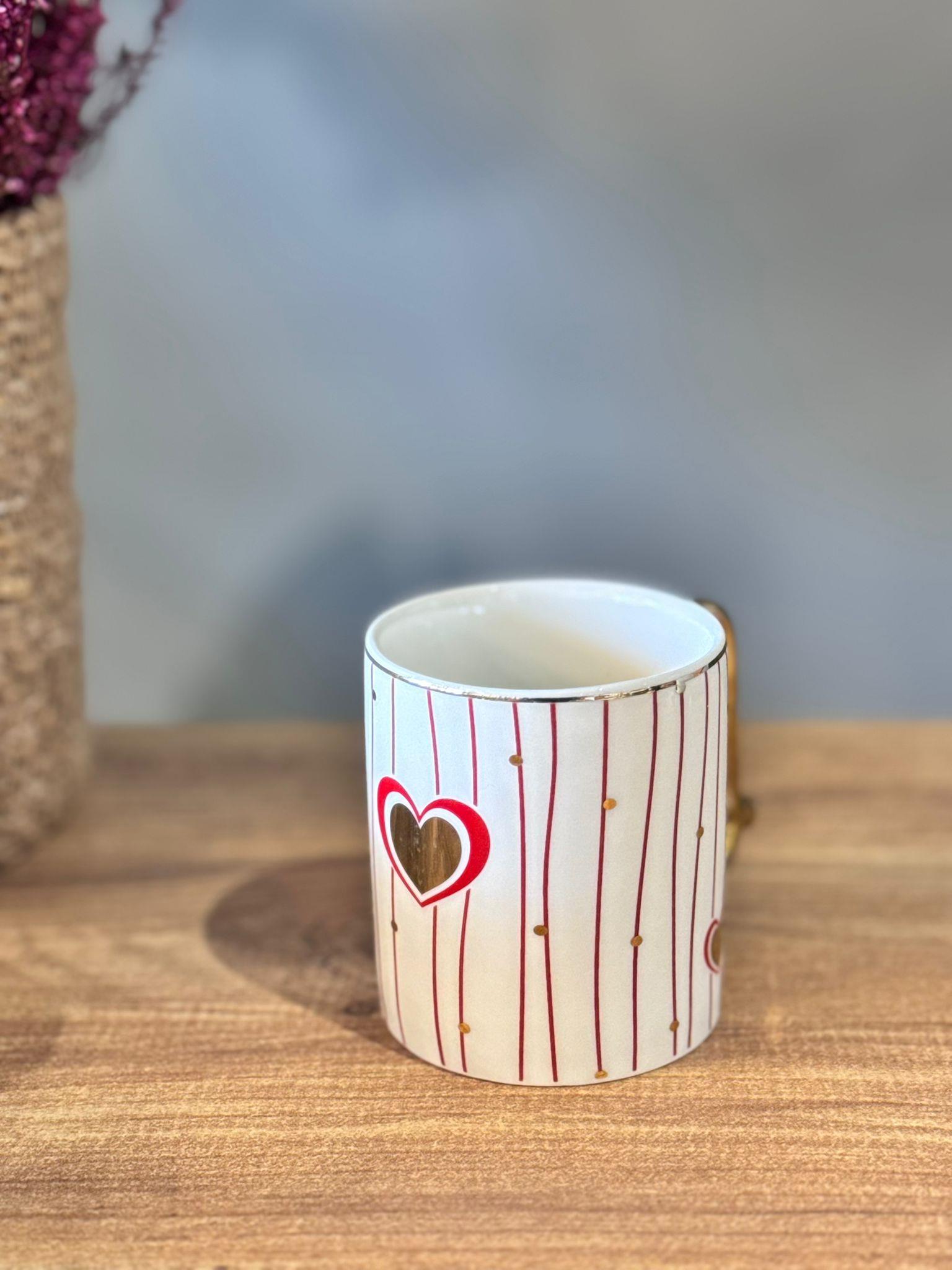 Oscar Red Mug Kupa Bardak - 190 ml / 1 Adet