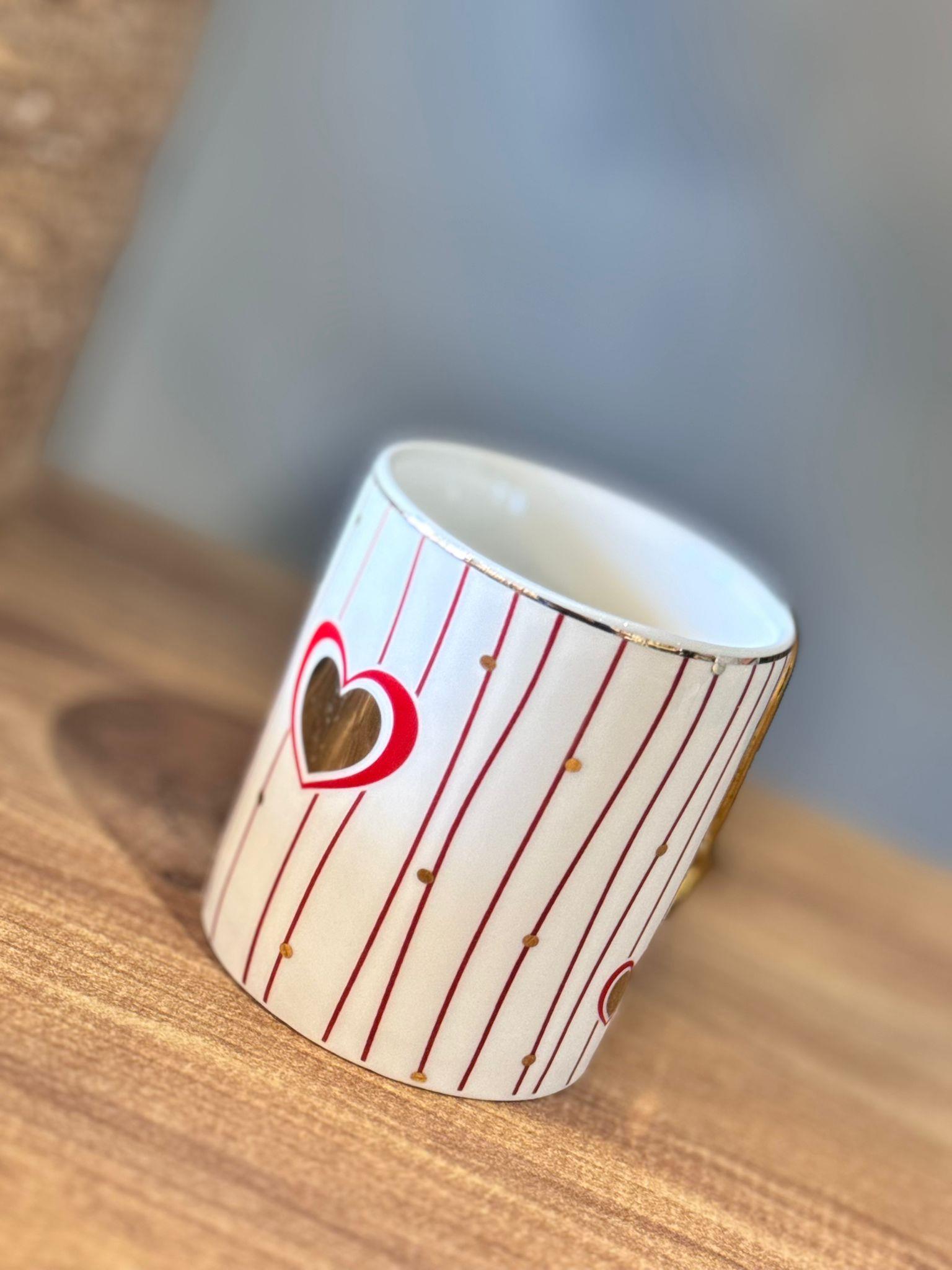 Oscar Red Mug Kupa Bardak - 190 ml / 1 Adet