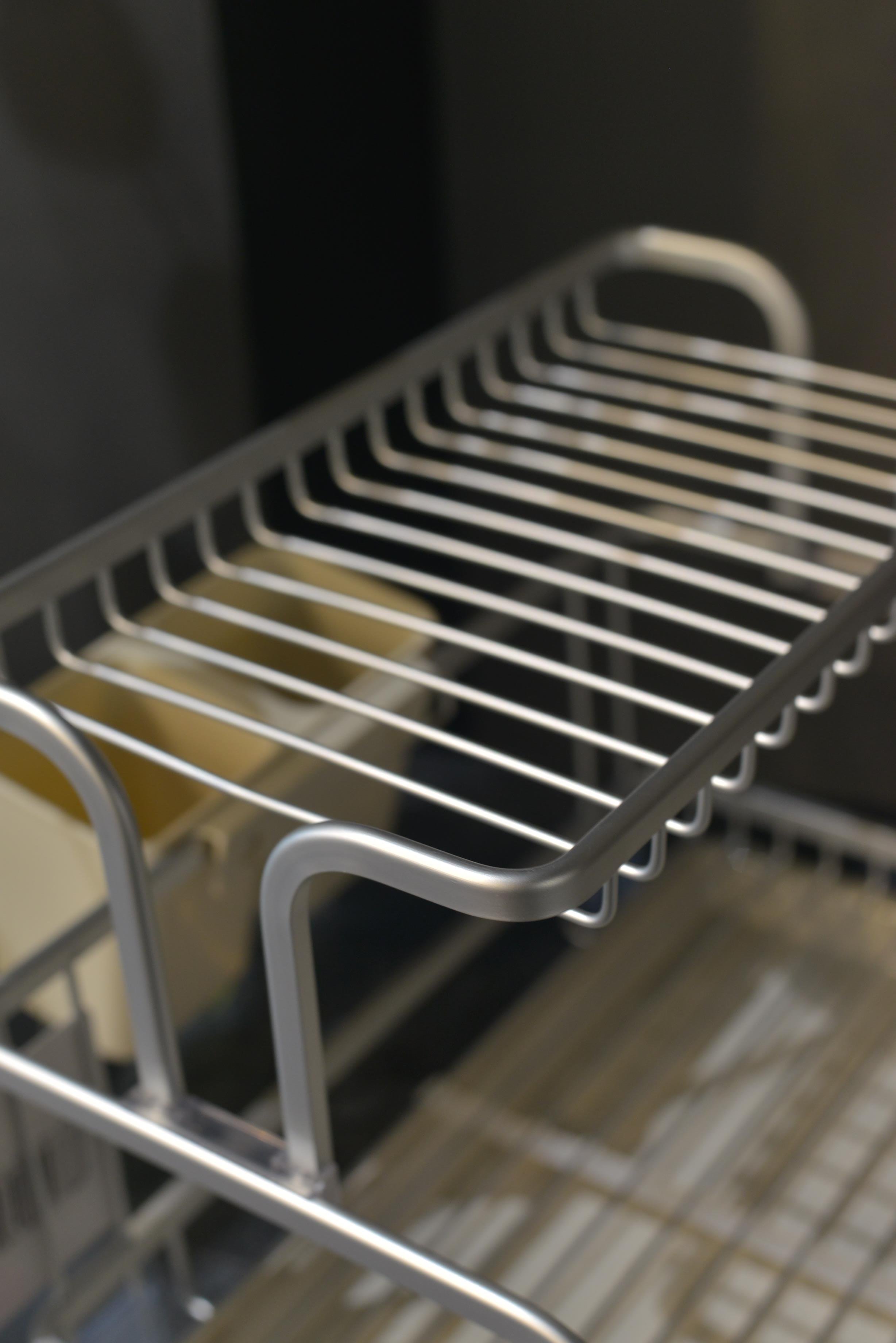 Paslanmaz Alüminyum 2 Katlı Bulaşıklık 