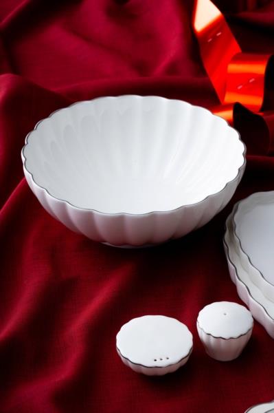 Passion 6 Kişilik 29 Parça Silver Yaldızlı Beyaz Porselen Yemek Takımı